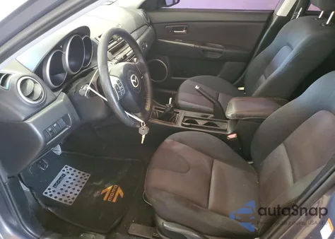 2008 Mazda 3 Hatchback из США, поврежденный, VIN JM1BK343X81856890